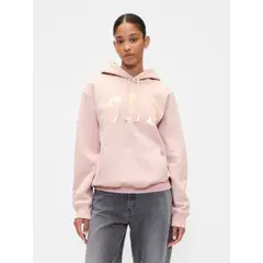 GAP - Polerón Logo Hoodie Sin Cierre Mujer