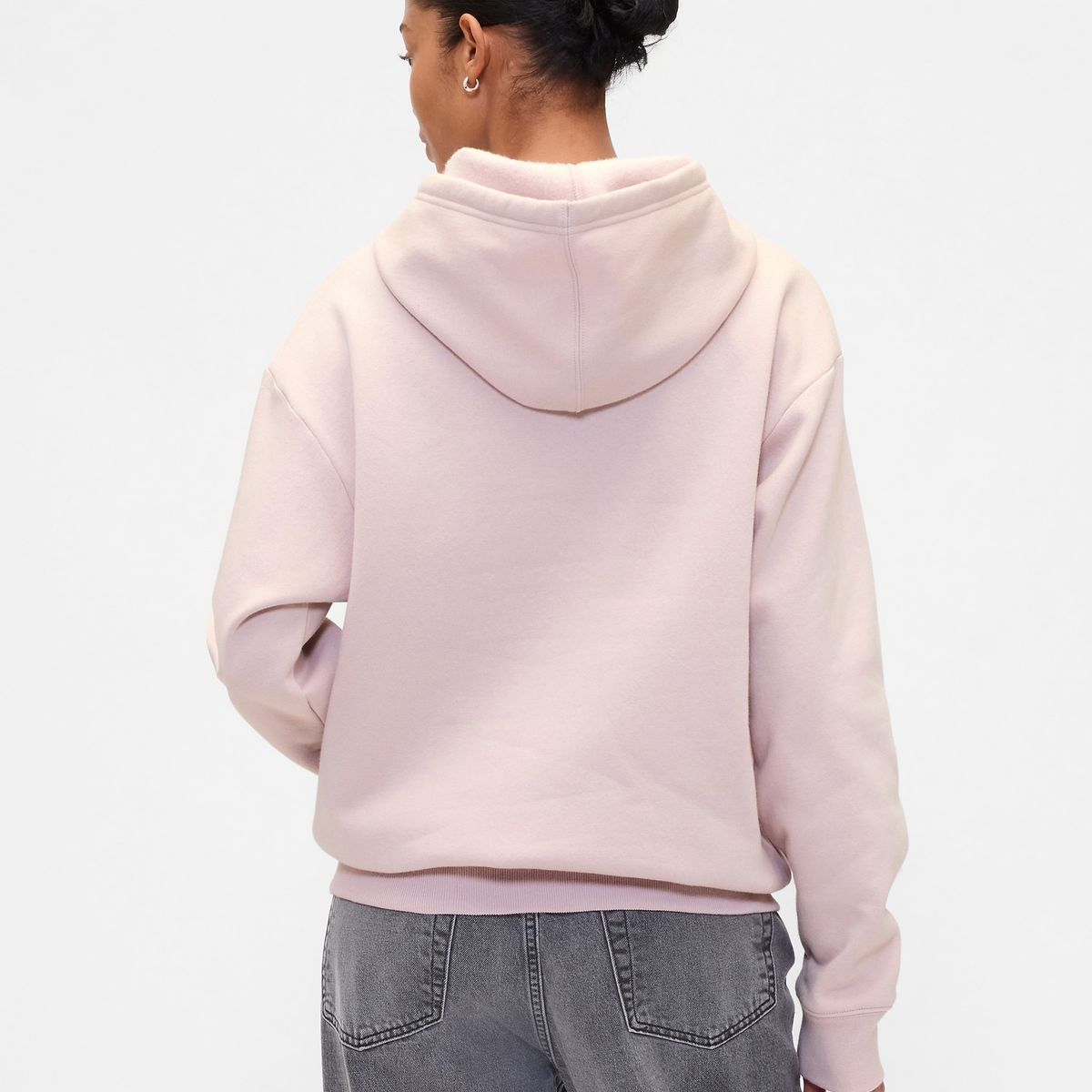 GAP - Polerón Gap Logo Hoodie Sin Cierre Mujer