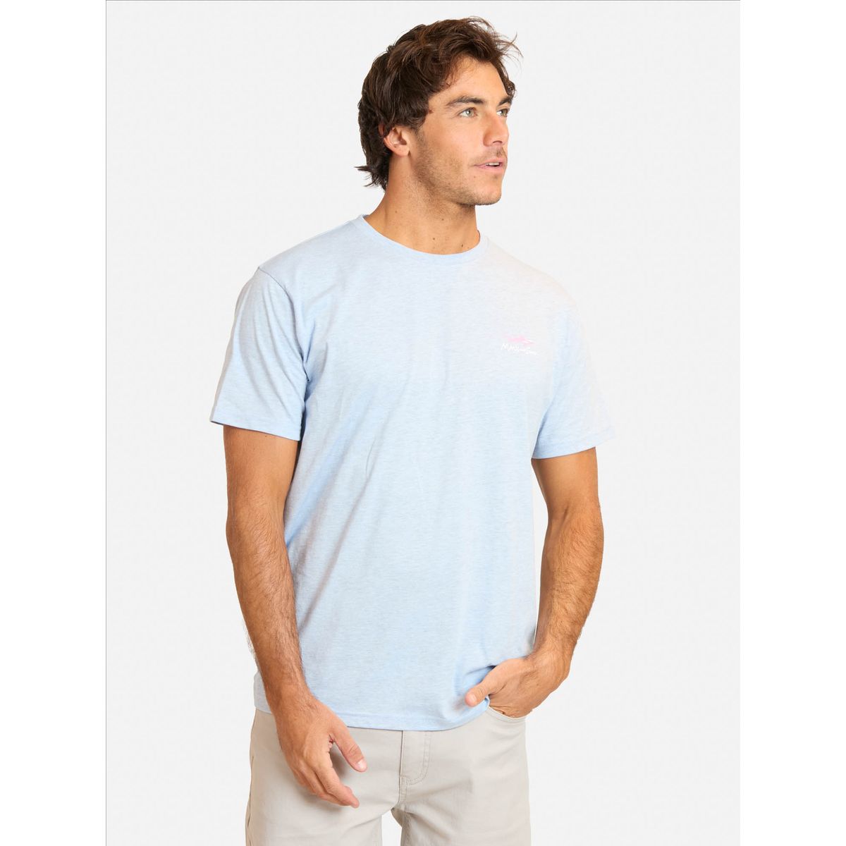 MAUI AND SONS - Polera MC Tivashi Celeste Hombre Maui And Sons