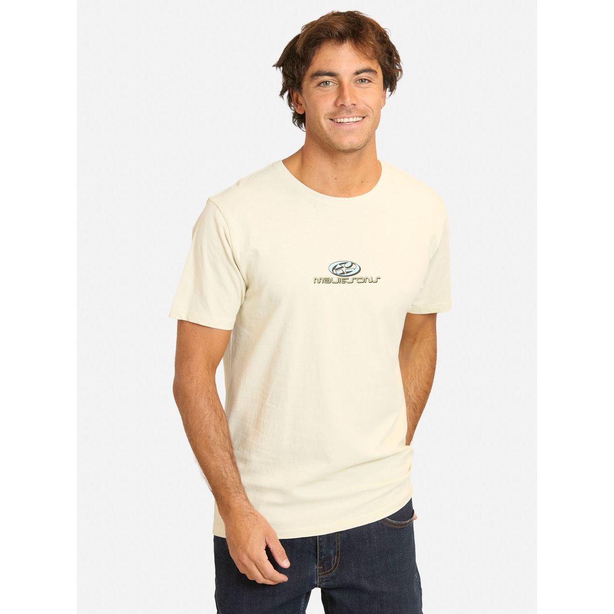 MAUI AND SONS - Polera MC Dibor Beige Hombre Maui And Sons