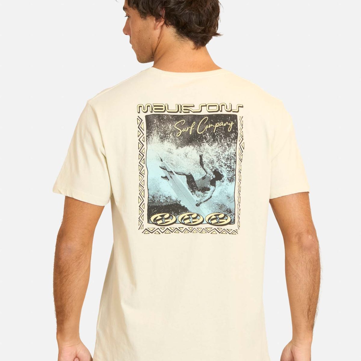 MAUI AND SONS - Polera MC Dibor Beige Hombre Maui And Sons