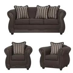 BLACK FACTORY - Juego de Living 3 1 1 Sofia