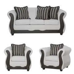 BLACK FACTORY - Juego de Living 3 1 1 Sofia