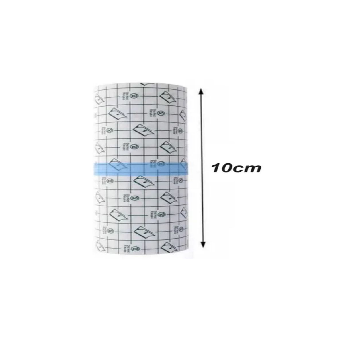GENERICO - Parche Tatuaje Impermeable Rollo Adhesivo 10cm X 10 Metros