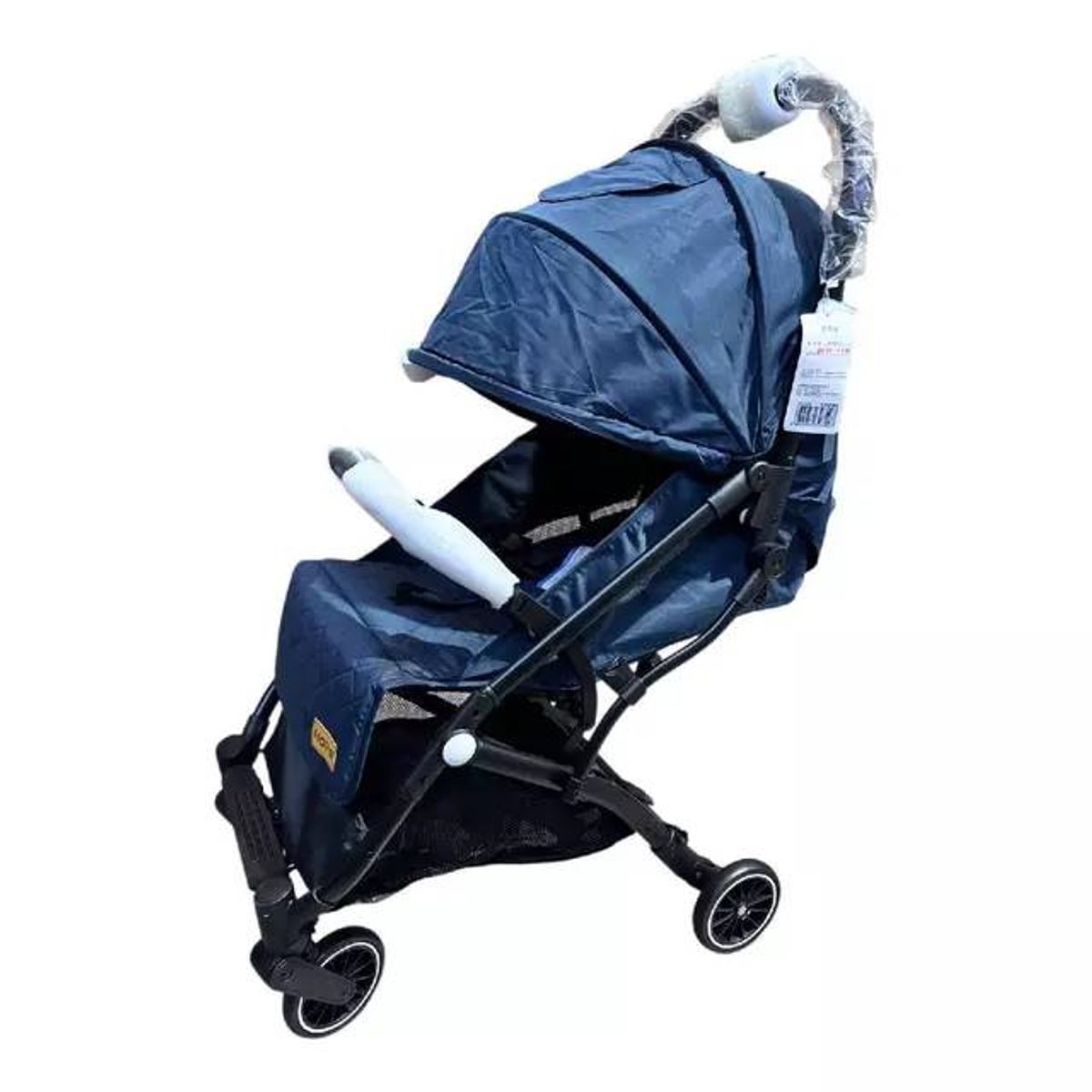 GENERICO - Coche Para Bebé Ligero Con Sombrilla Plegable 1 Botón Azul