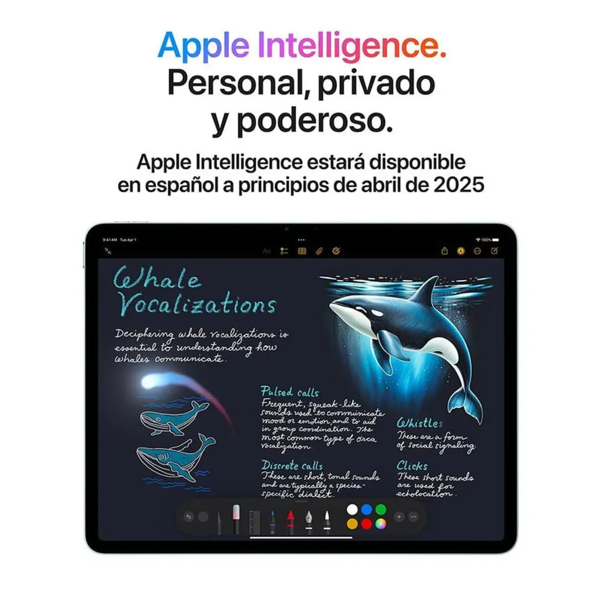 APPLE - Apple iPad Air 13" 2025 Chip M3 y Wifi 128GB Gris