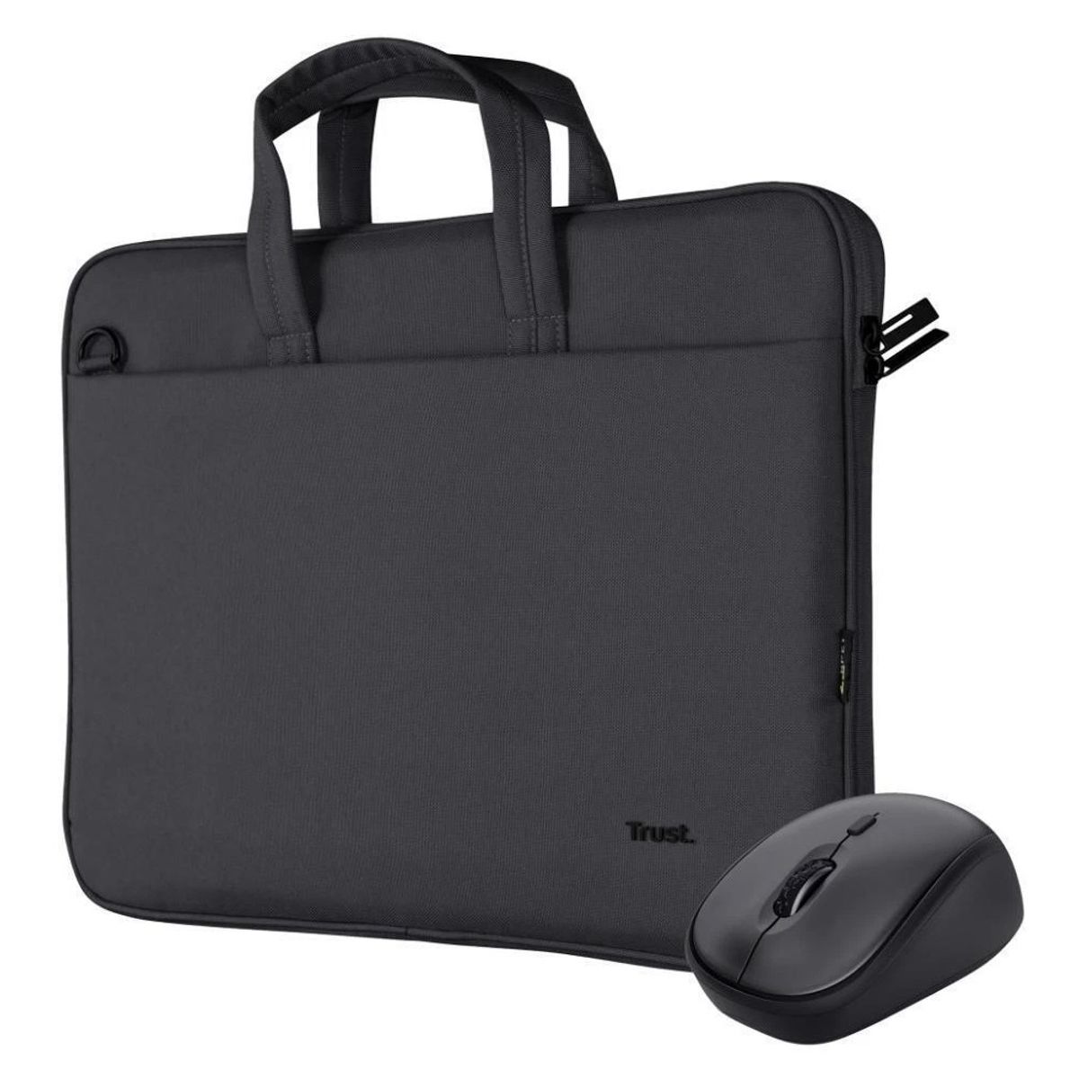 TRUST - Bolso Maletín Para Notebook y Mouse Inalámbrico trust