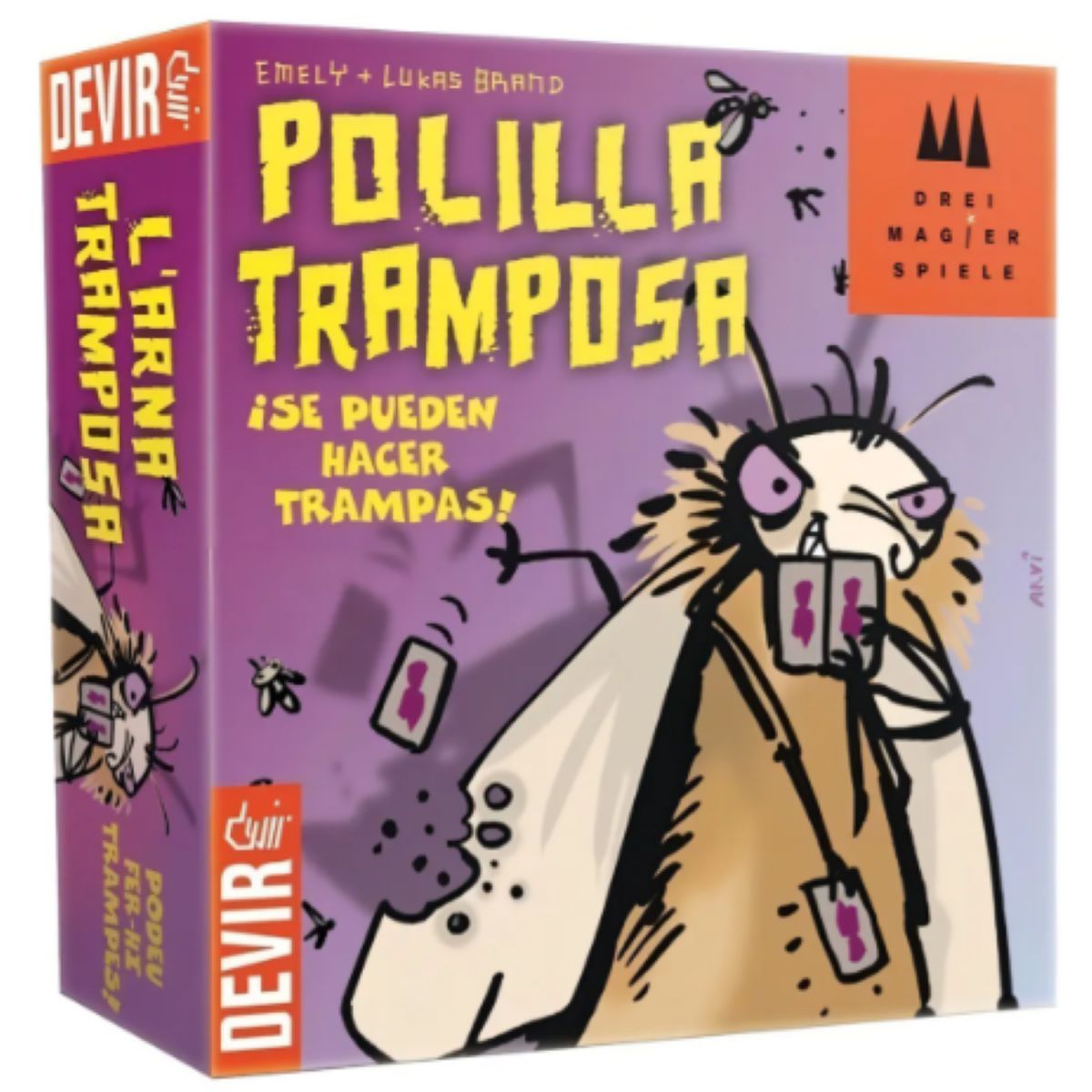 DEVIR - Juego De Cartas La Polilla Tramposa