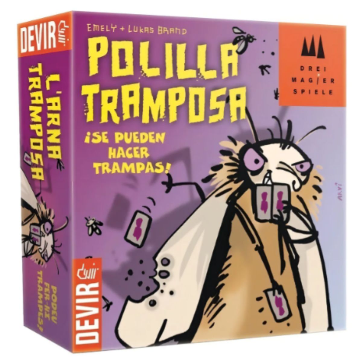 DEVIR - Juego De Cartas La Polilla Tramposa
