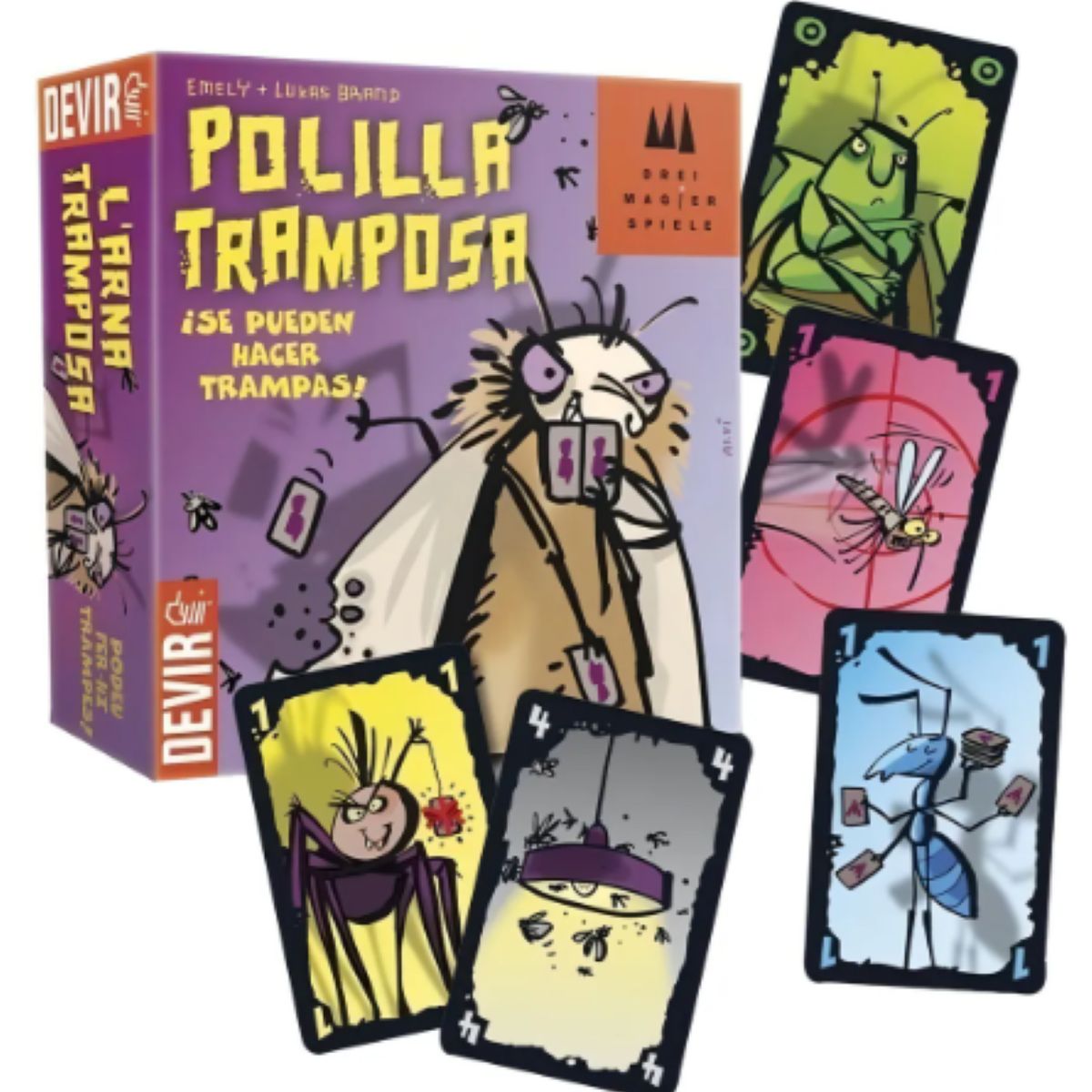 DEVIR - Juego De Cartas La Polilla Tramposa