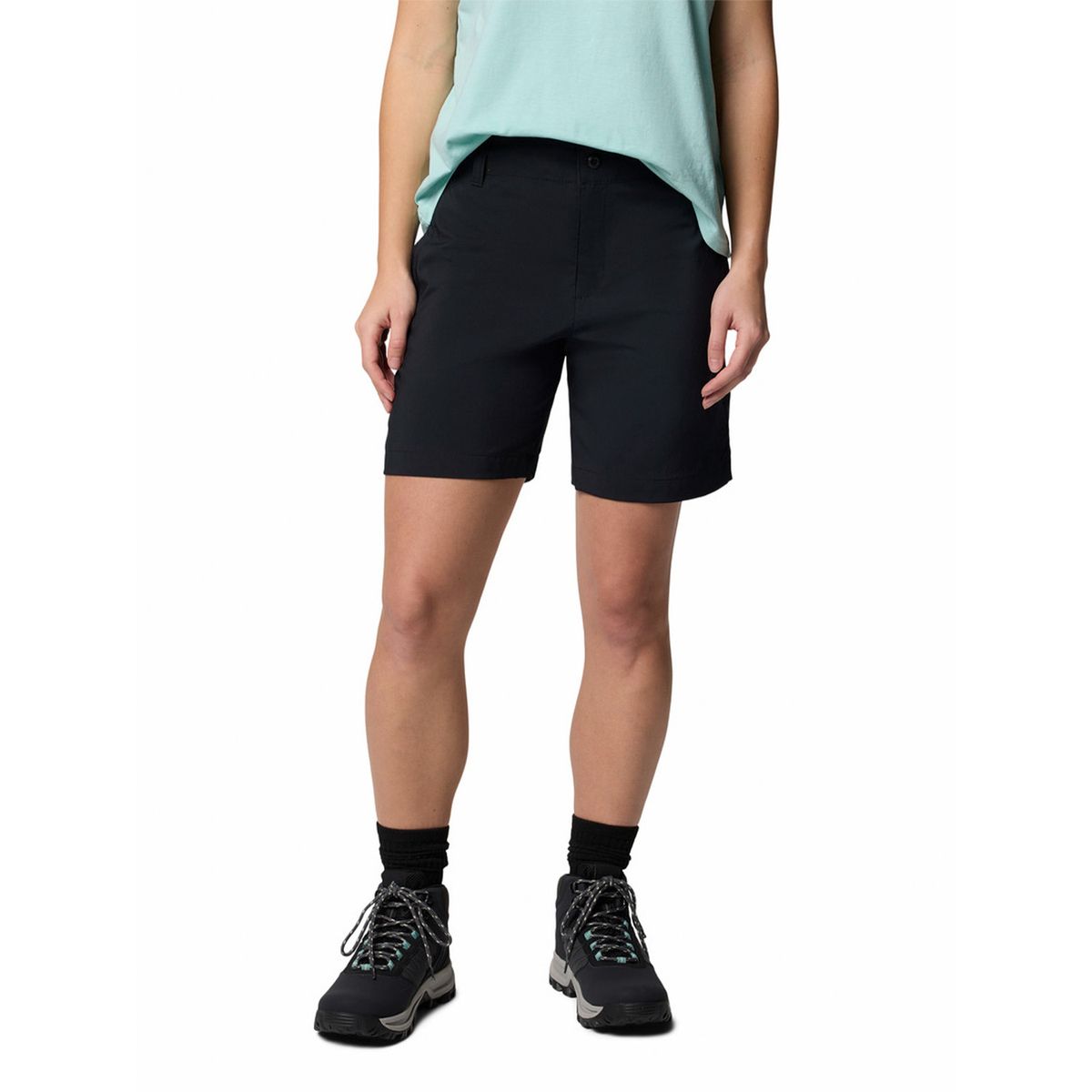 COLUMBIA - Short Mujer Silver Ridge Negro COLUMBIA