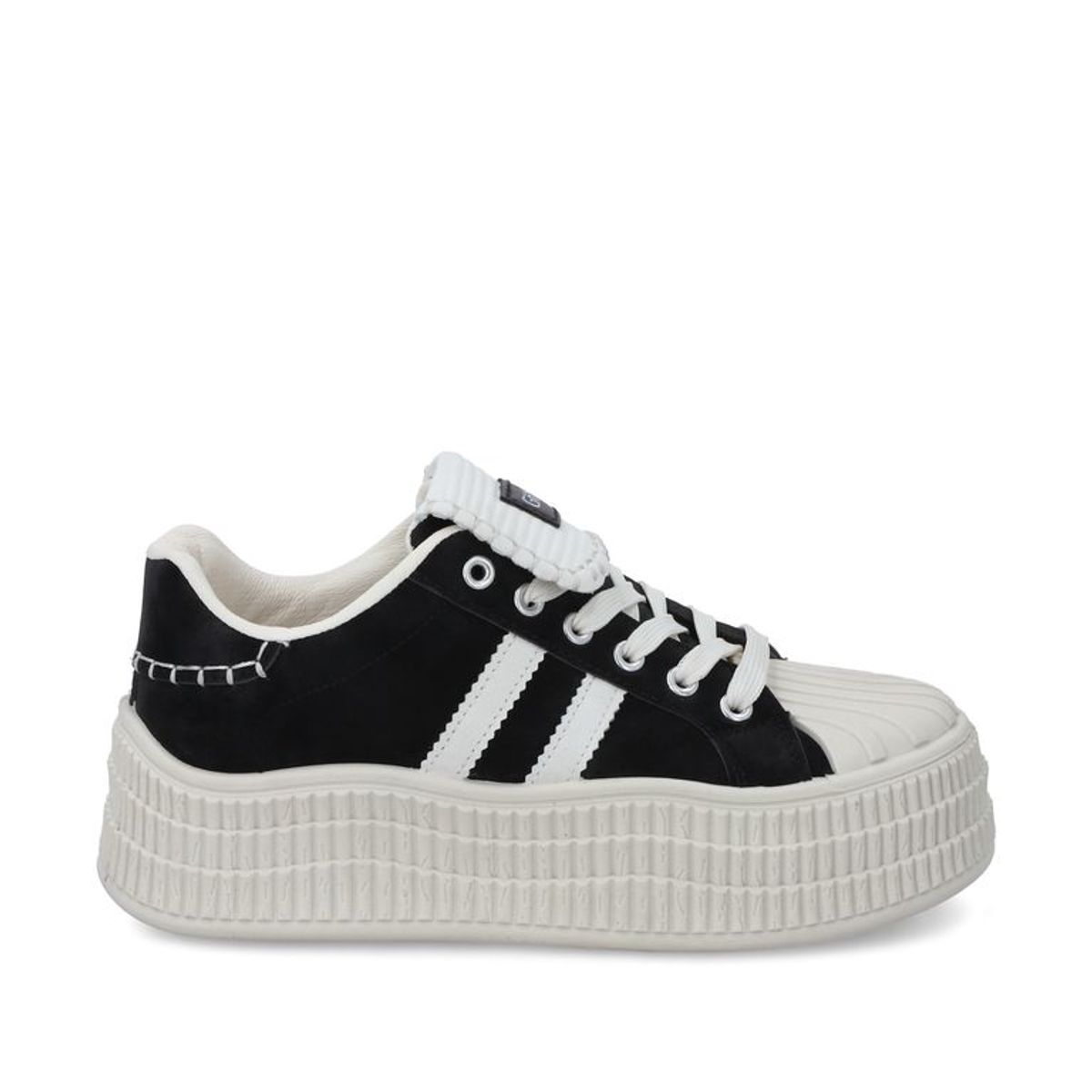 GOTTA - Zapatilla Plataforma Negra Mujer 58021