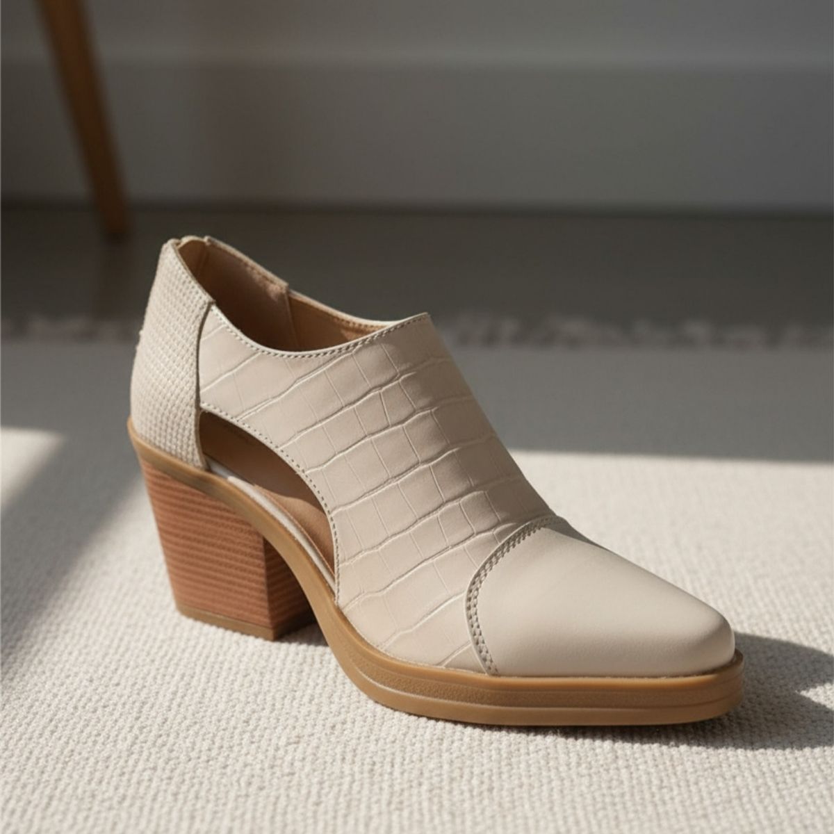 SNOOPY - Botines Camperos Beige   para en Dama   M525