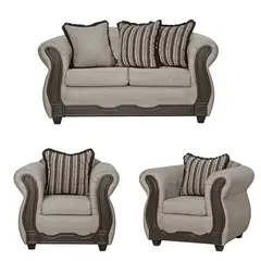 BLACK FACTORY - Juego de Living 2 1 1 Sofia