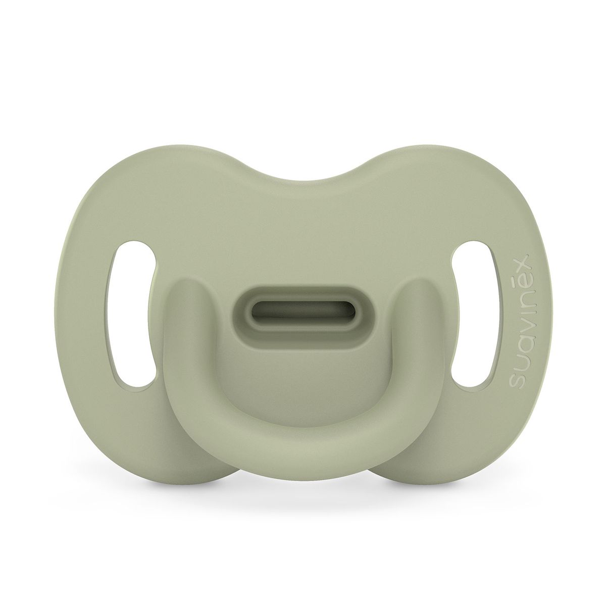 SUAVINEX - Chupete 6-18 M Todosilicona Fisiológico Sx Pro Verde
