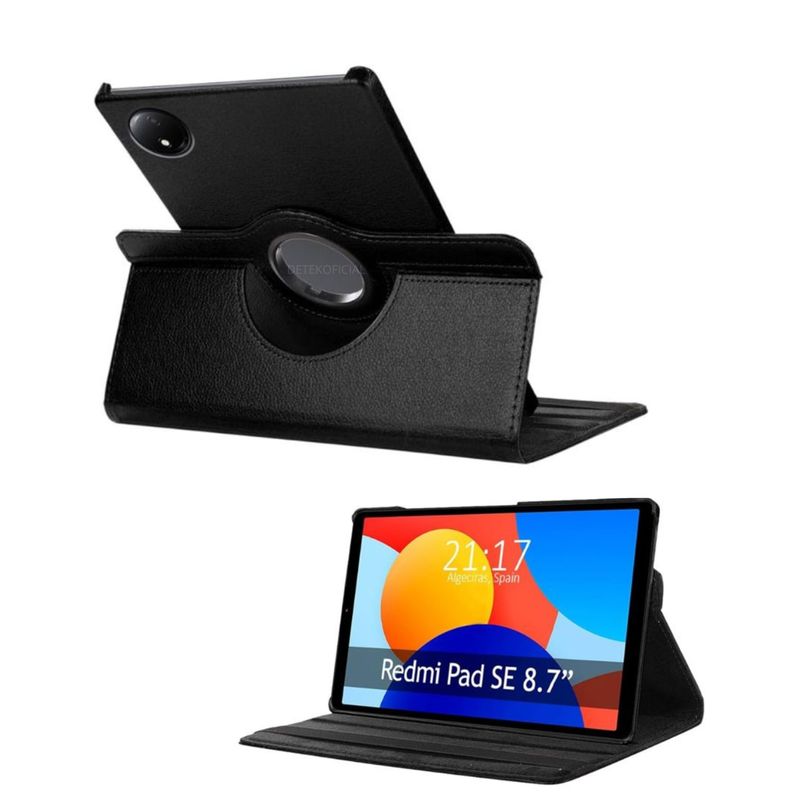 GENERICO - Funda Carcasa 360 Giratoria Para Redmi Pad SE 8.7"