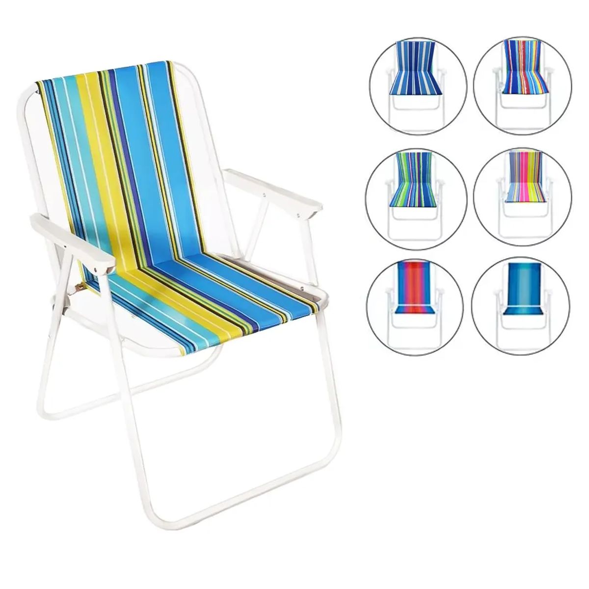 GENERICO - Silla de playa - Camping - Piscinas - Genérica