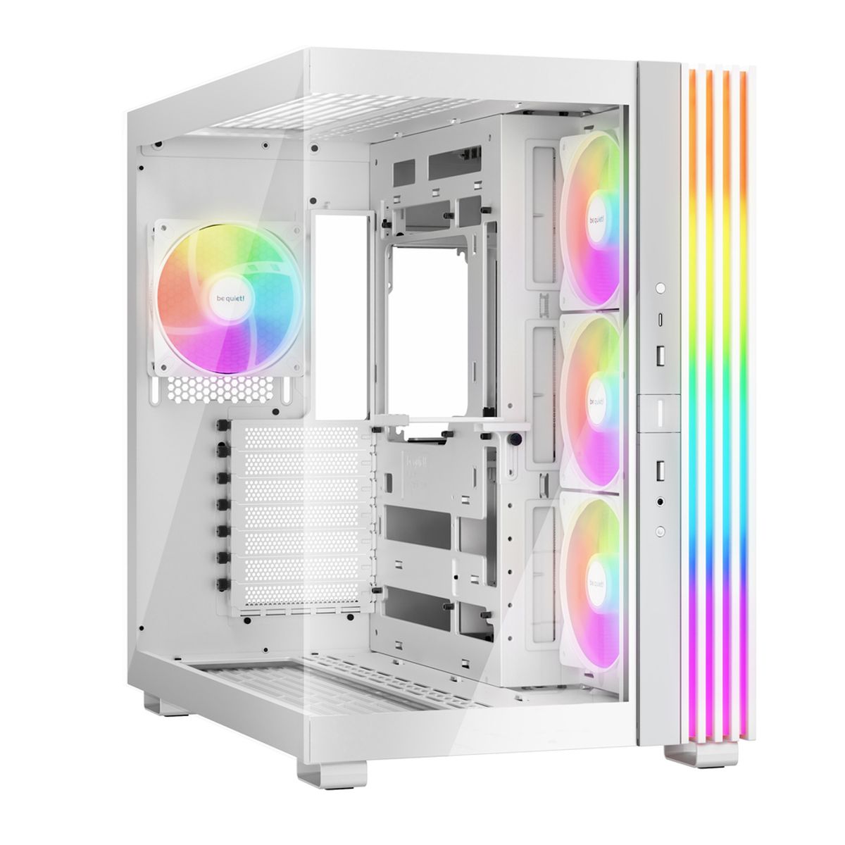 BE QUIET - Gabinete Gamer be quiet! Light Base 600 LX White, 4x120mm ARGB, ATX