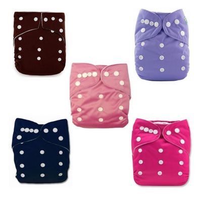 Imagen 2 del producto Pack 4 Pañales Ecológicos + 10 Insertos De Micro Fibra