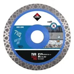 GENERICO - Disco Diamante Rubi TVR 125 mm Super Pro 30987