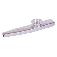 RMX - KAZOO PLÁSTICO 12 PCS CROMADO KZ-77/SLV