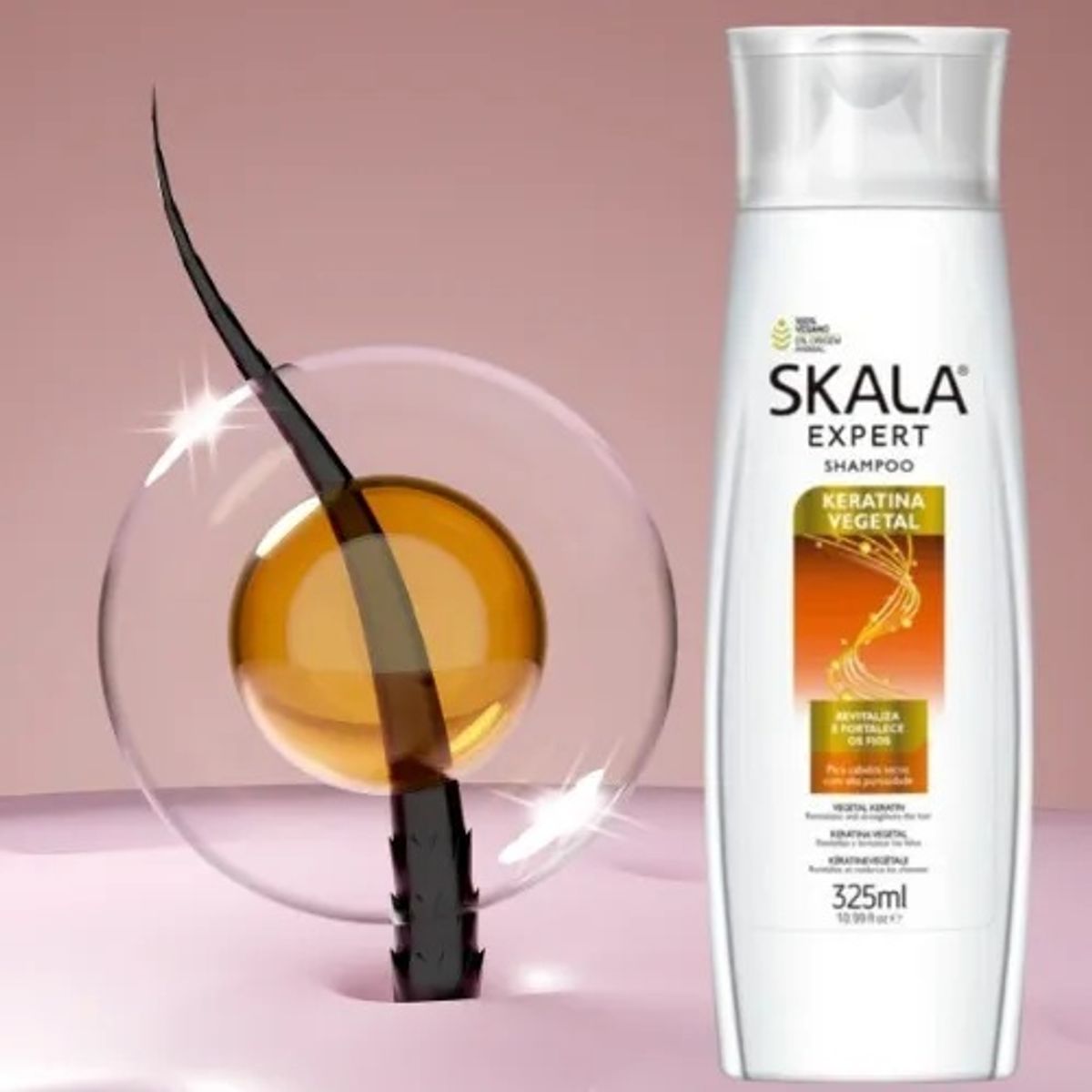 SKALA - SHAMPOO KERATINA VEGETAL SKALA EXPERT 325ML