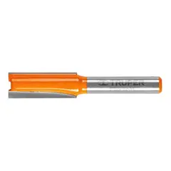 GENERICO - Fresa Para Router Recta 2 Filos 38 - Truper