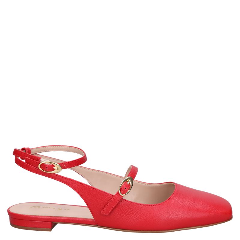 MINGO - Zapato Mujer Formal Rojo Mingo
