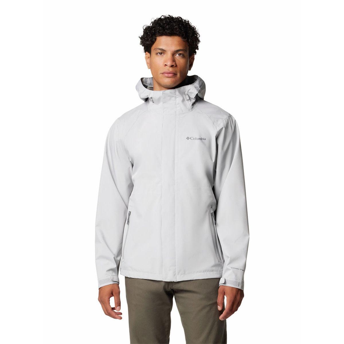 COLUMBIA - Impermeable Hombre Earth Explorer II Gris COLUMBIA