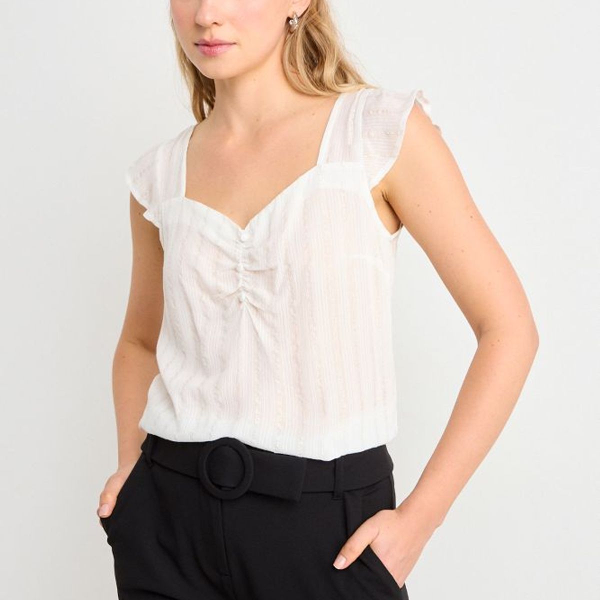 ASH - Blusa Fantasia Mujer Crudo Ash