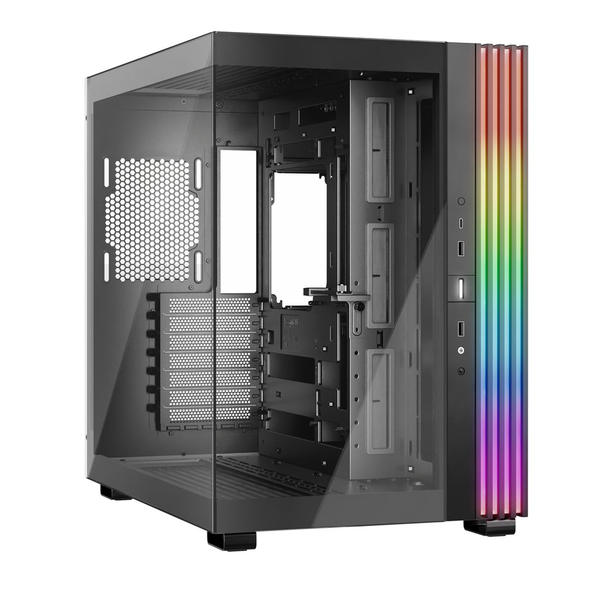 BE QUIET - Gabinete Gamer be quiet! Light Base 600 DX Black, ARGB, ATX
