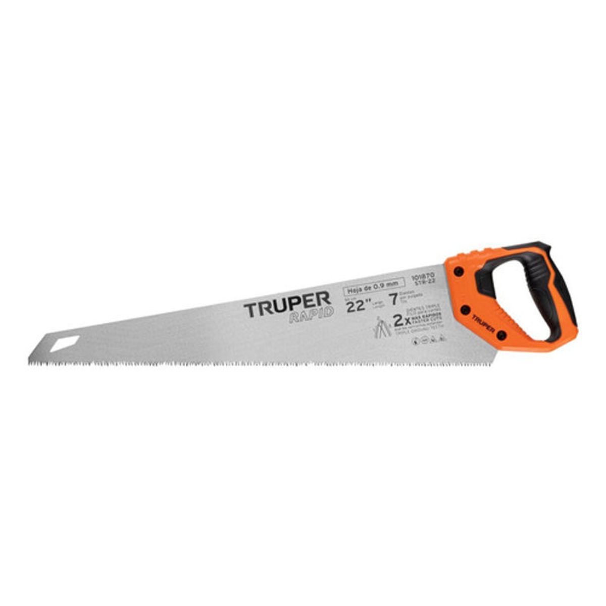 GENERICO - Serrucho Carpintero Rapid 22 PuLG 7 Dpp - Truper