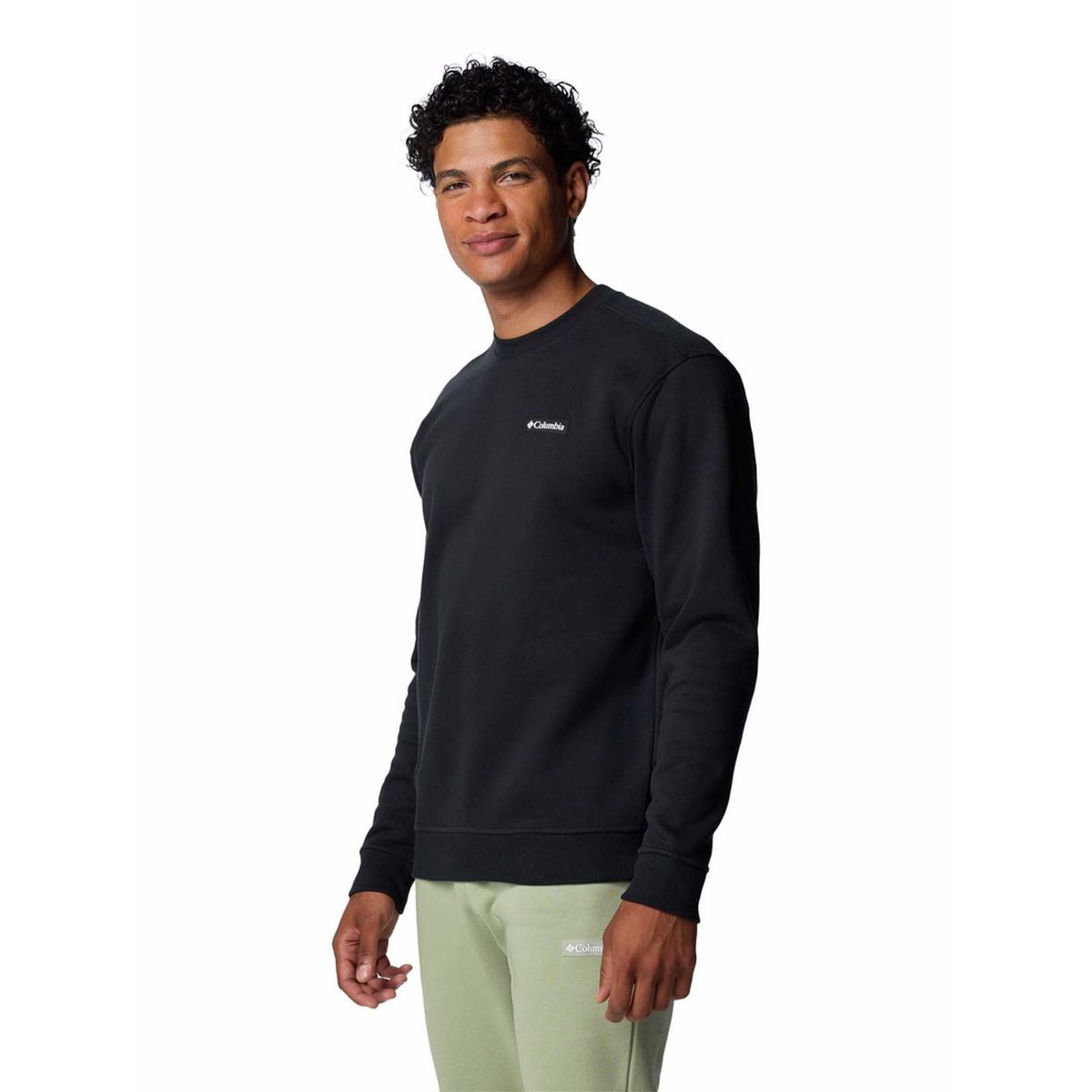 COLUMBIA - Polerón Hombre Meridian Creek Crew Negro COLUMBIA