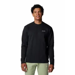 COLUMBIA - Polerón Hombre Meridian Creek Crew Negro