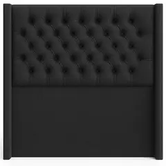 GENERICO - Respaldo Verona Gris Grafito con Brazos Laterales – 2 Plazas