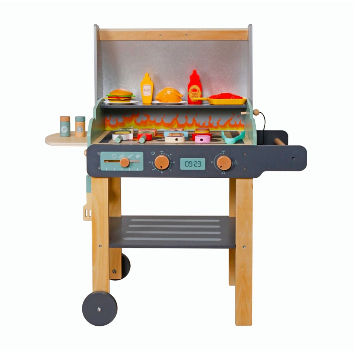 KIDSCOOL - Parrilla Bbq Con Accesorios