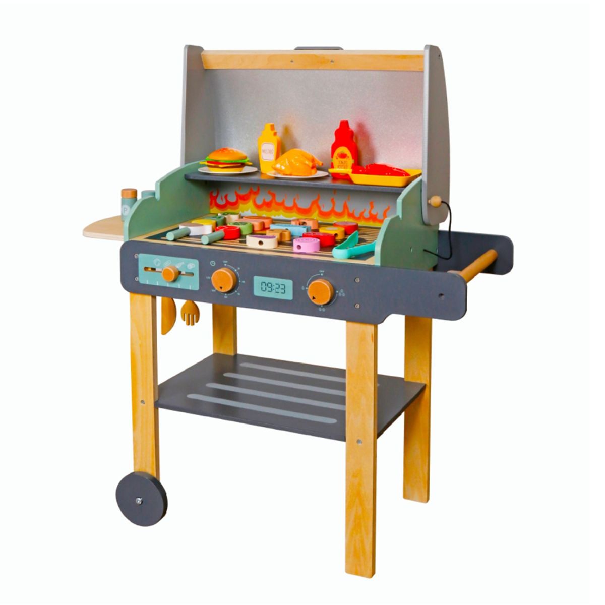 KIDSCOOL - Parrilla Bbq Con Accesorios