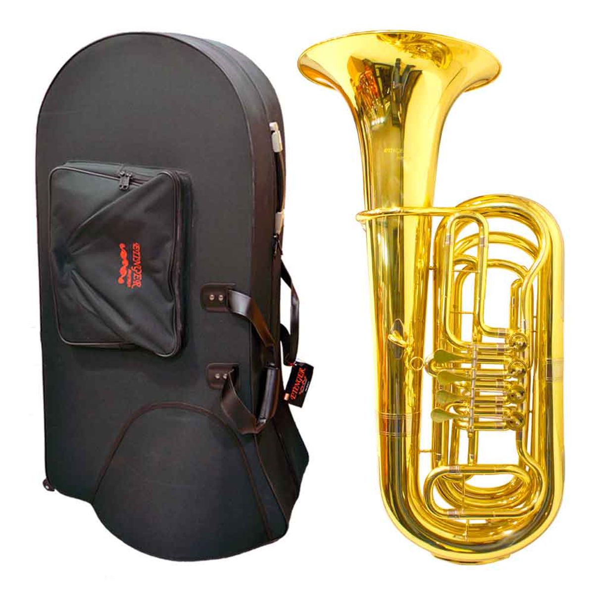 ETINGER - TUBA DE 4 LLAVES DORADO MOD-748 ETINGER