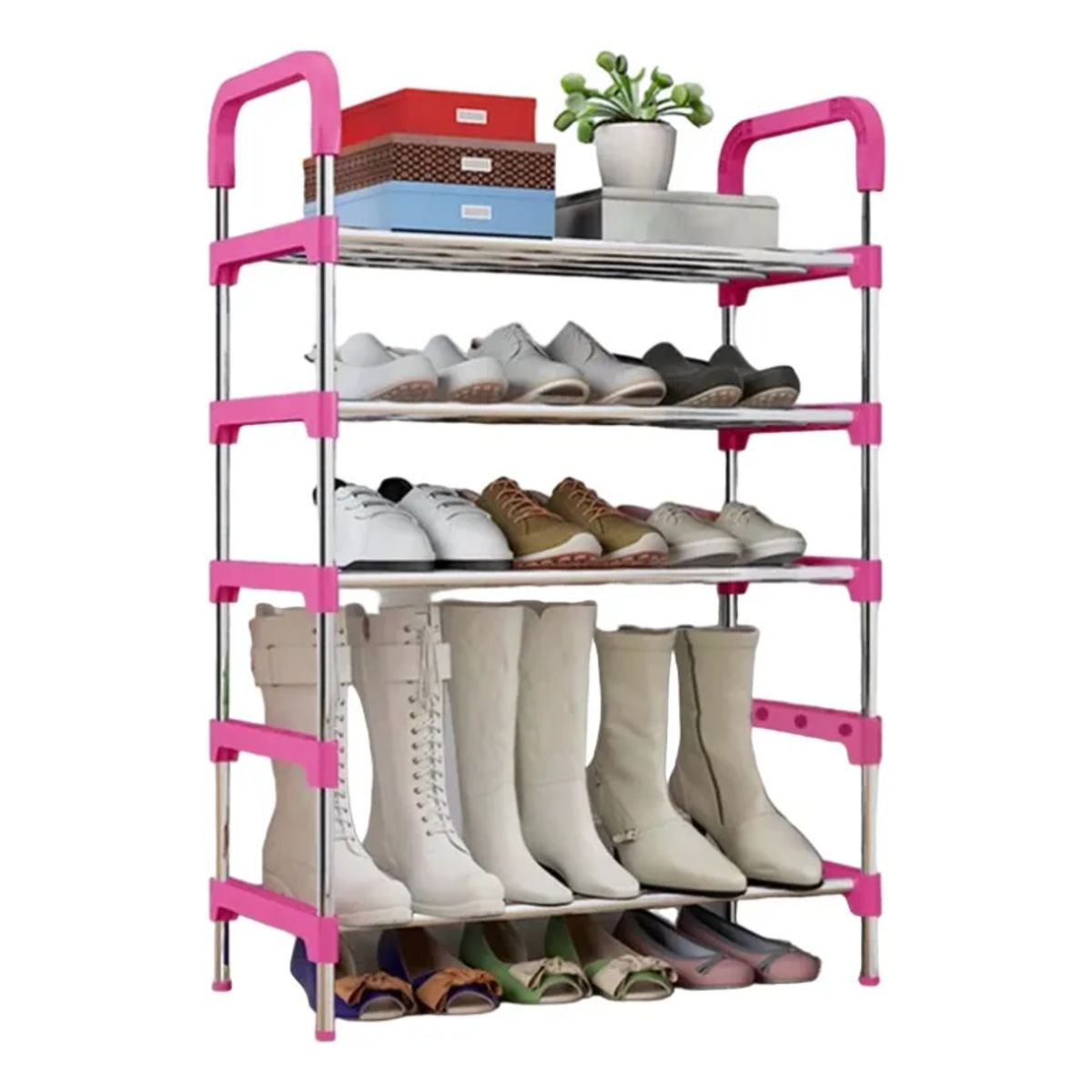 GENERICO - Zapatero Estante Organizador Modular de 5 Niveles