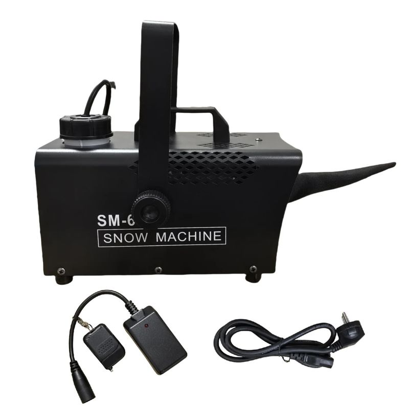 GENERICO - Maquina de Nieve 600W con Control Remoto