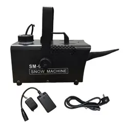 GENERICO - Maquina de Nieve 600W con Control Remoto