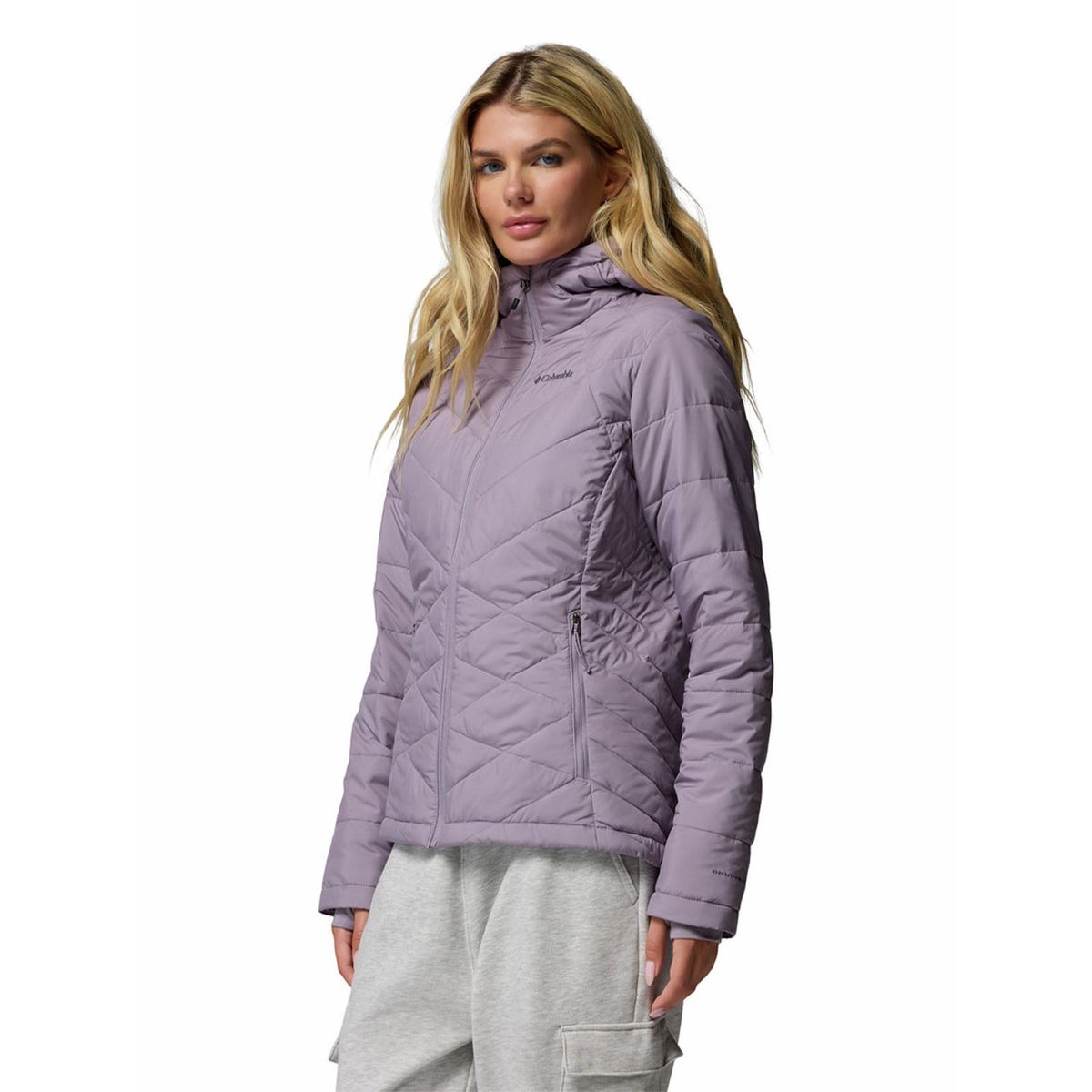 COLUMBIA - Parka Mujer Heavenly Morado COLUMBIA