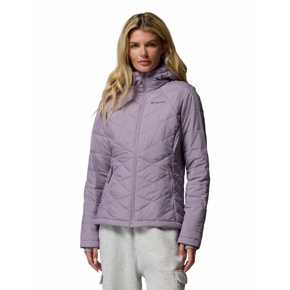 COLUMBIA - Parka Mujer Heavenly Morado COLUMBIA