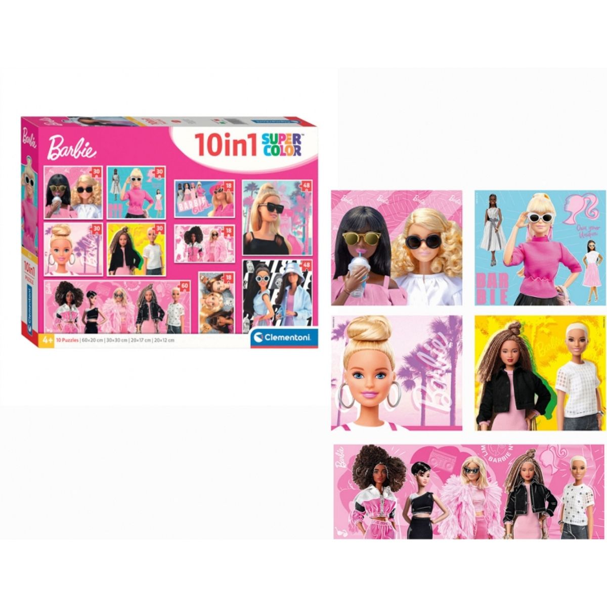 CLEMENTONI - CLEMENTONI 20282 PUZZLE 1 X 60 + 2 X 48 + 4 X 30 + 3 X 18