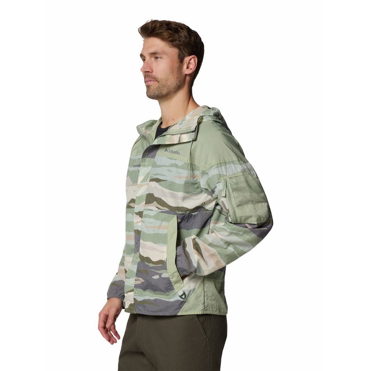 COLUMBIA - Cortaviento Hombre Challenger Novelty Beige COLUMBIA