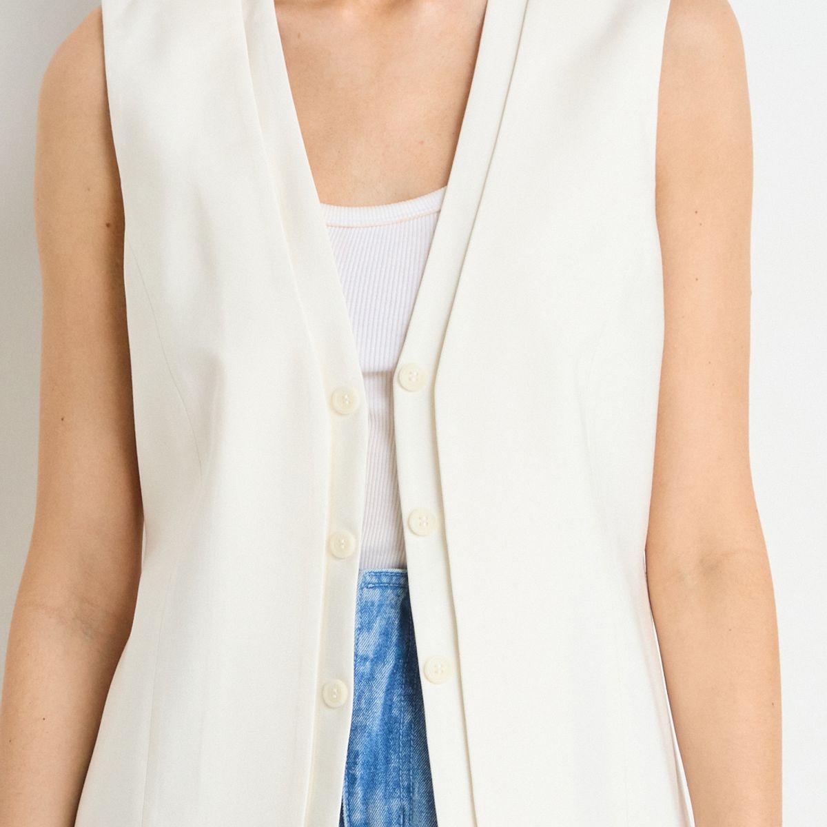 IO - Tapado Liso Mujer Crudo Io