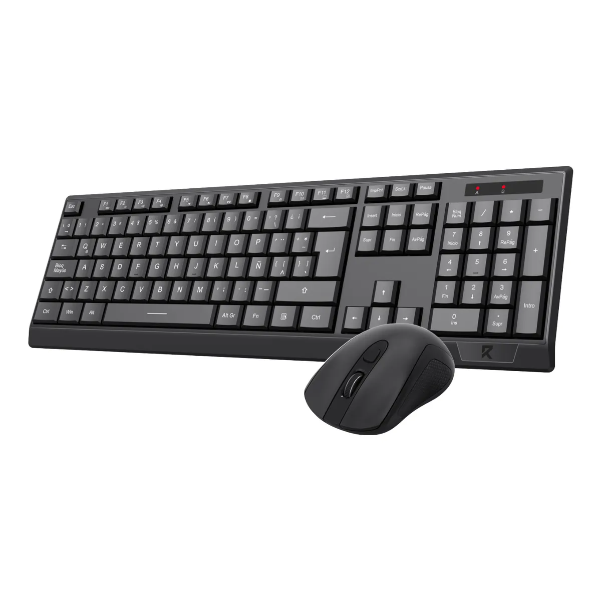 REDRAGON - Kit Inalámbrico Teclado + Mouse Redragon BS8343A Español negro