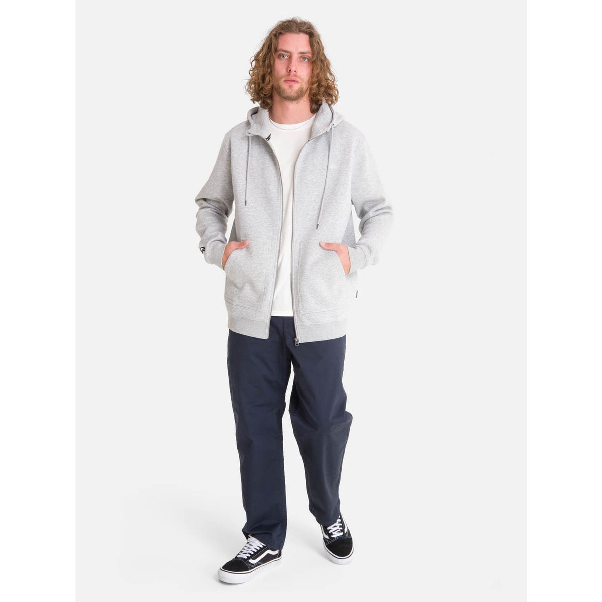 BURTON - Polerón Hombre Elemental Hoodie Gris BURTON