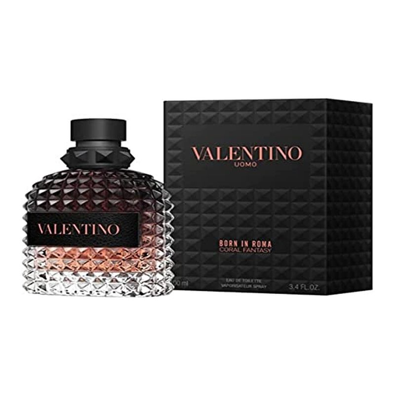 VALENTINO - Perfume EDT para hombre Born in Roma Coral Fantasy 100 ml