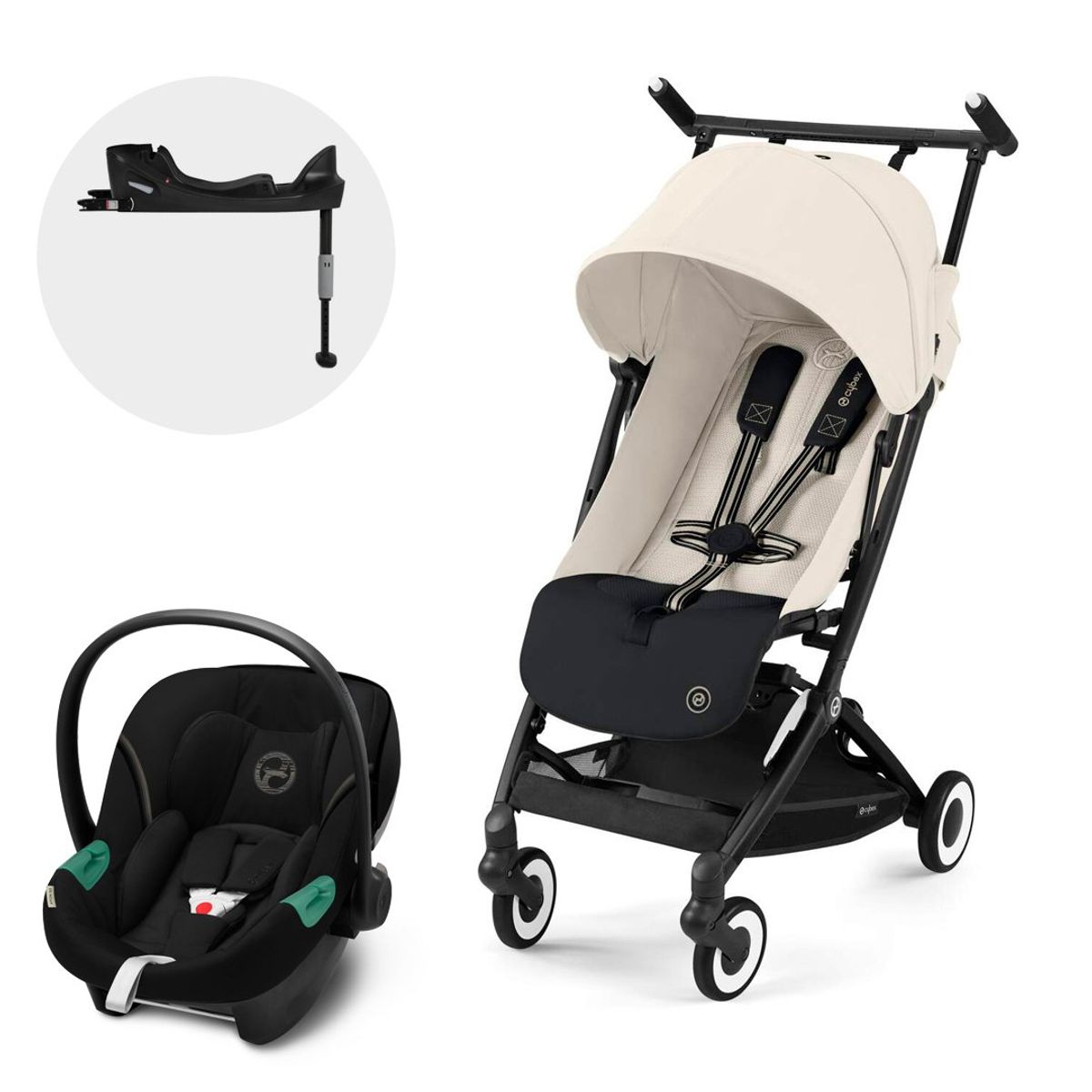 CYBEX - Coche Travel System Libelle CW + Aton S2 + Base